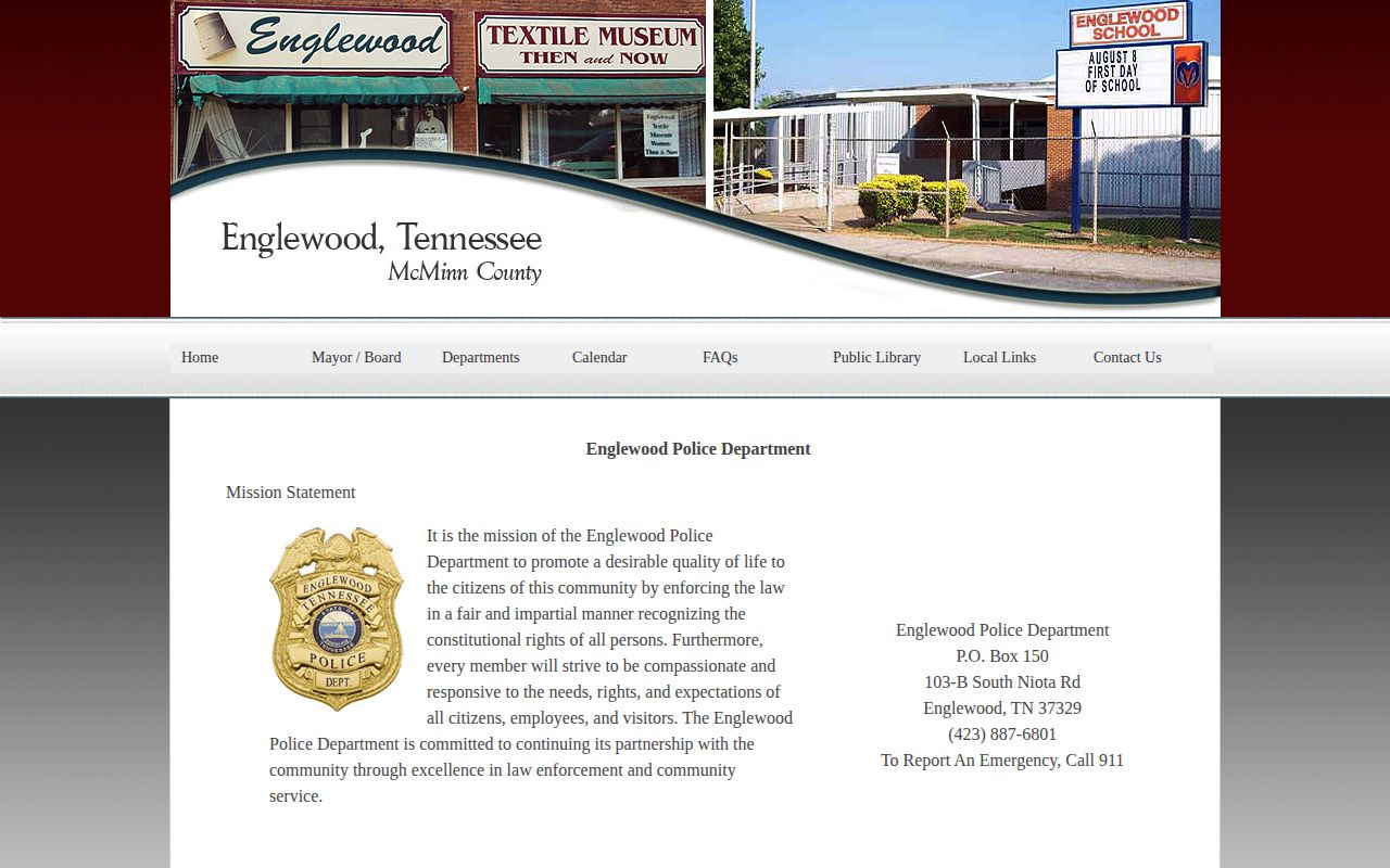Englewood Police Department recent arrest records contact